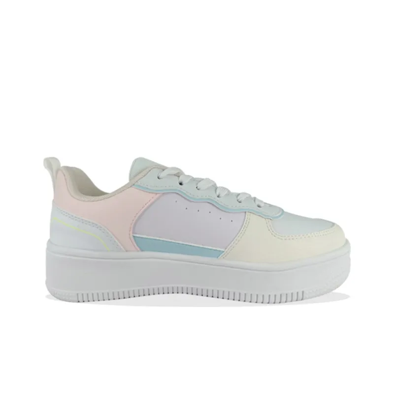 361° Low Top Skateboard Shoes Women's Feather White-1