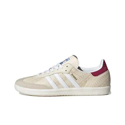 Adidas Samba Wonder White Legacy Burgundy