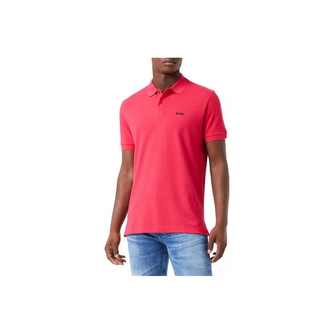 bebcdrshop trends hugo boss pink polo shirt POIZON