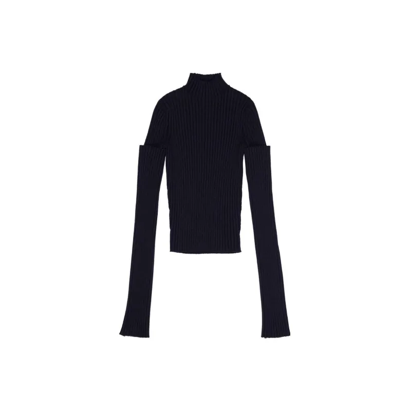 Balenciaga FW22 Sweater Women's Marine Blue-1