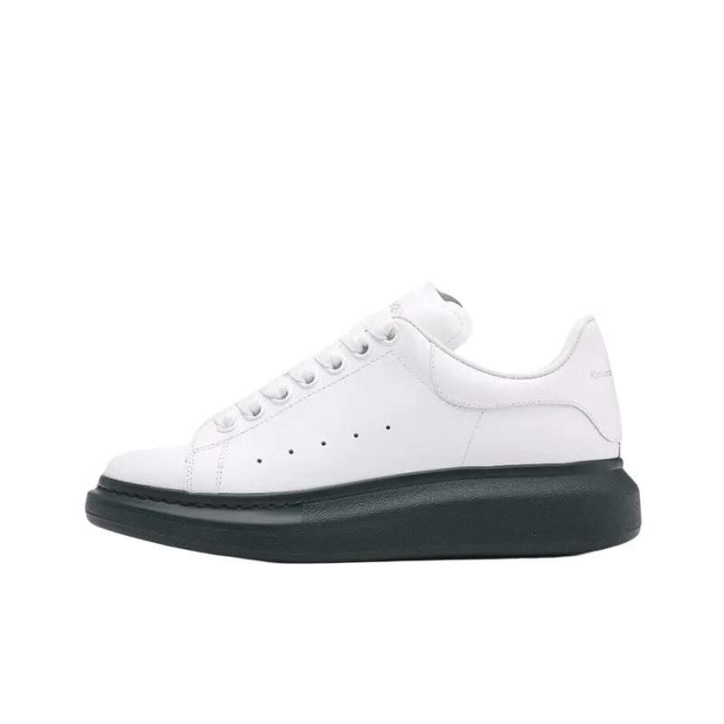 Alexander McQueen Oversized Sneaker White Green Sole-0