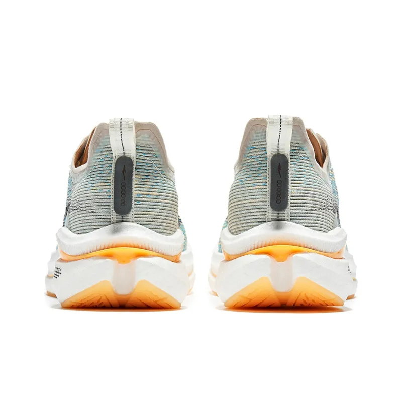 Erke Dust Pro Qi Running Shoes Men's Microcrystal White Iron Man Gray-3