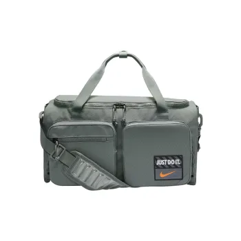Nike Fabric Gym Bag, Travel Bag, Shoulder Bag, Crossbody Bag, Handbag Regular Unisex Smoke Gray