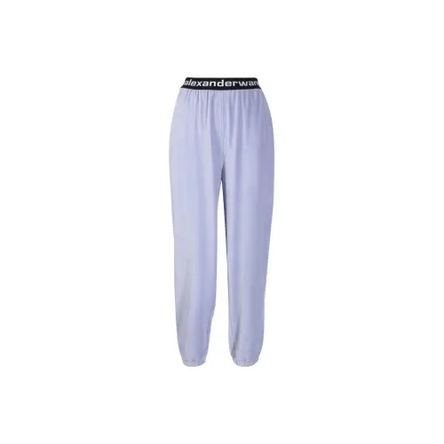 Alexander Wang Knitted Sweatpants Women's Purple