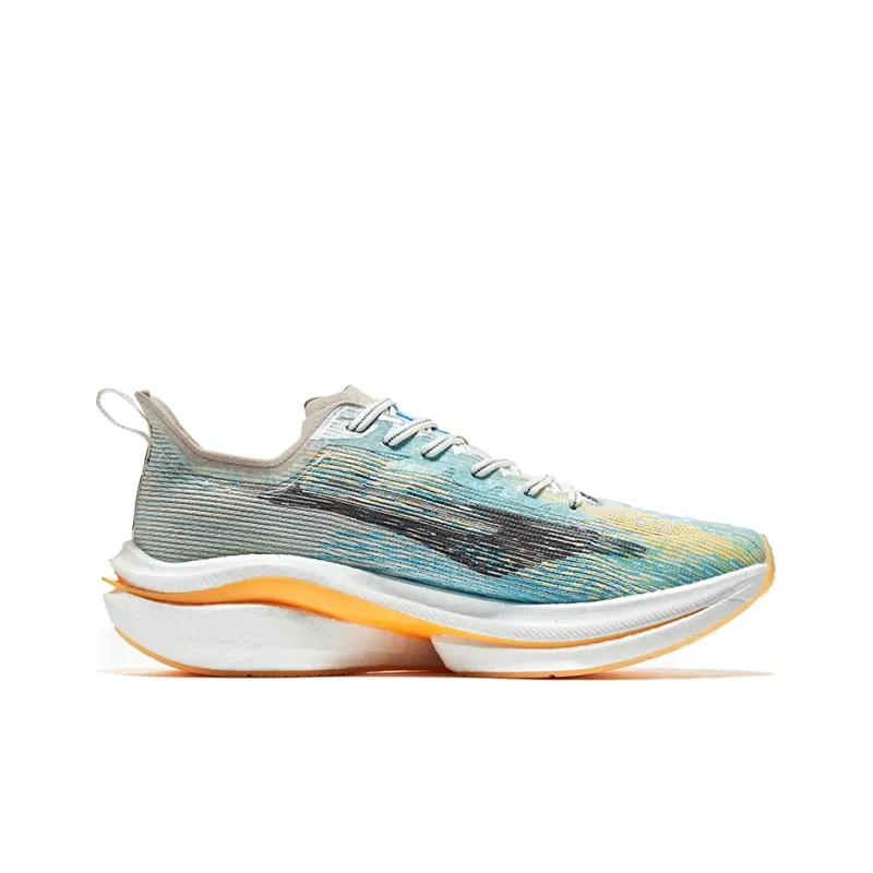 Erke Dust Pro Qi Running Shoes Men's Microcrystal White Iron Man Gray-1