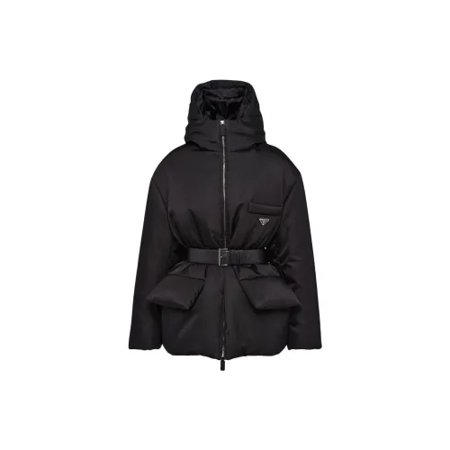 PRADA Down Jackets Women's Black