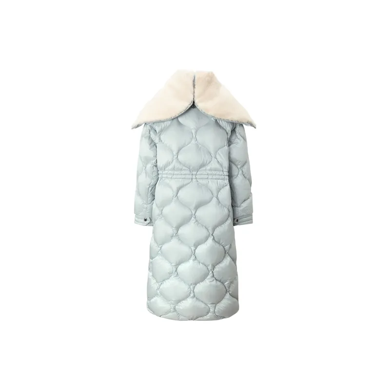 BOGNER FW22 Down Jacket Women's Pearl Pink Blue-1