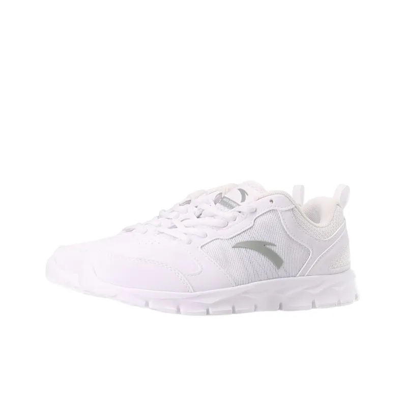 Anta Anti-Slip And Wear-Resistant Breathable Low-Top Running Shoes Women's White-2