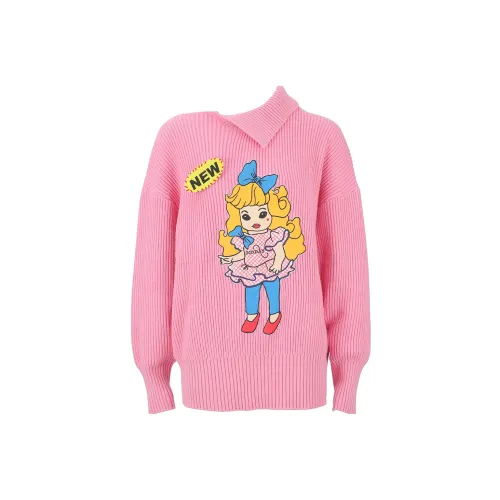 ECODAY Sweater Women's Pink