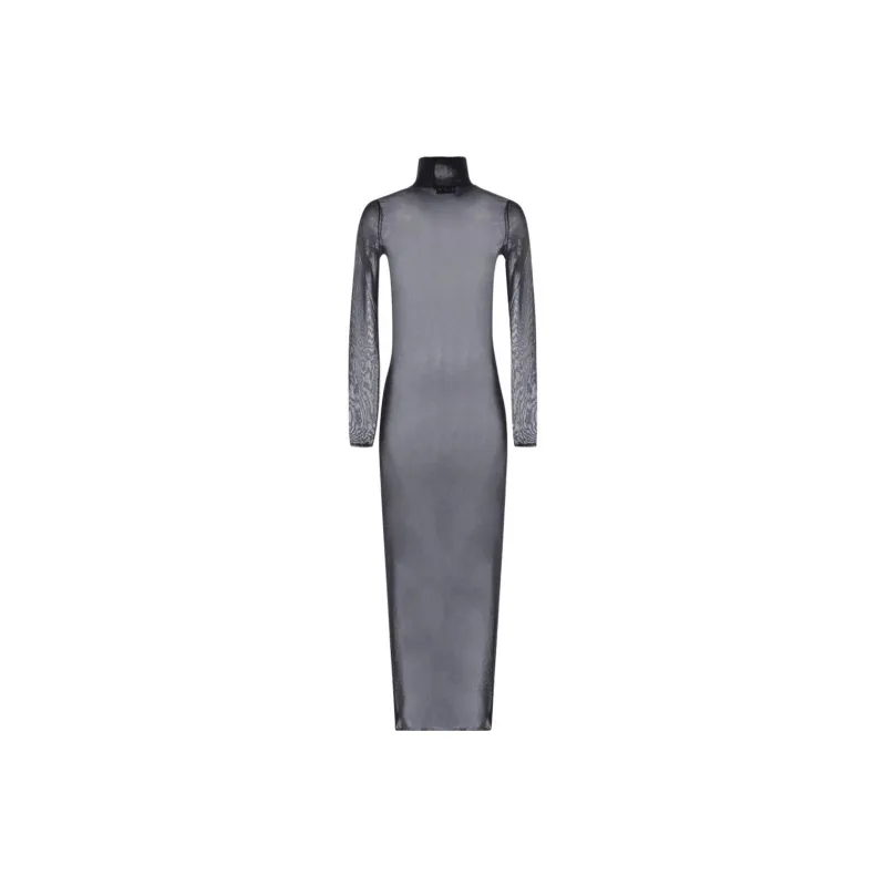 Alaia Long-Sleeved Dresses Women's Black-1