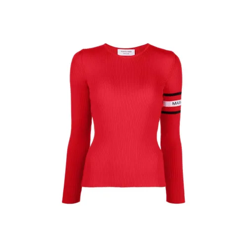 Marine Serre Sweaters Women's Red