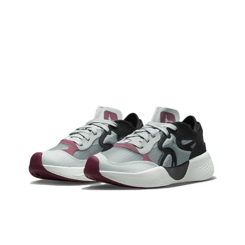 Air Jordan Delta 3 Low GS 'Wolf Grey Cherrywood Red'-2