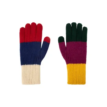 BAIJUAN Knit Gloves Women's
