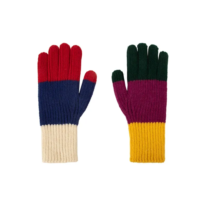 BAIJUAN Knit Gloves Women's-0