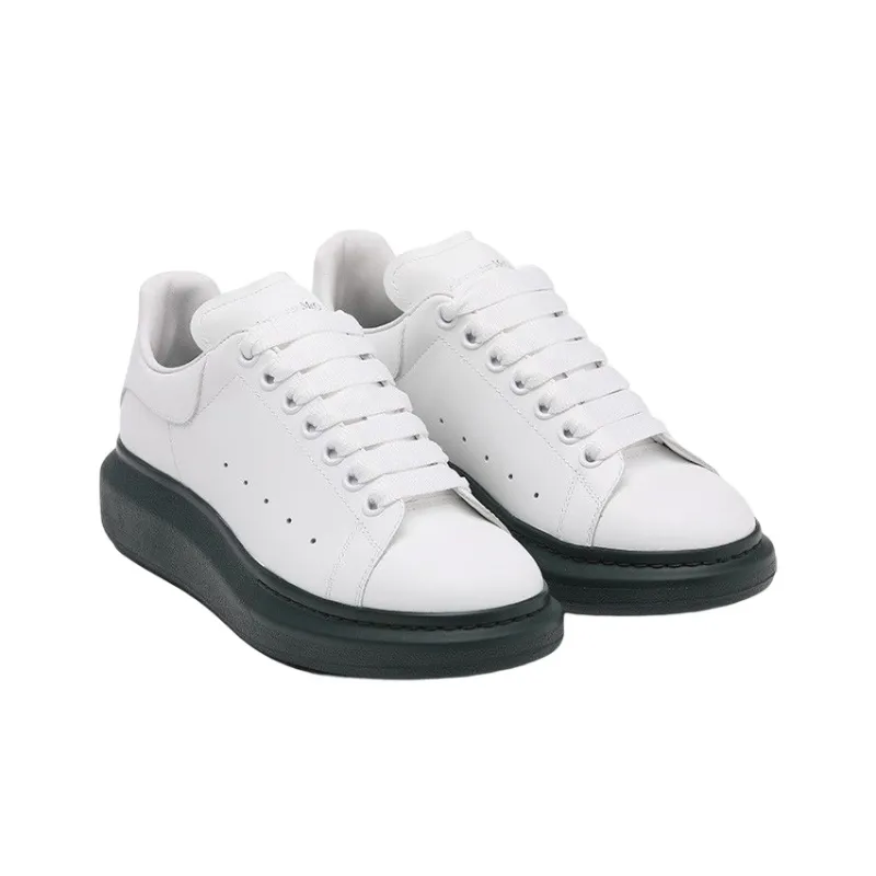 Alexander McQueen Oversized Sneaker White Green Sole-2