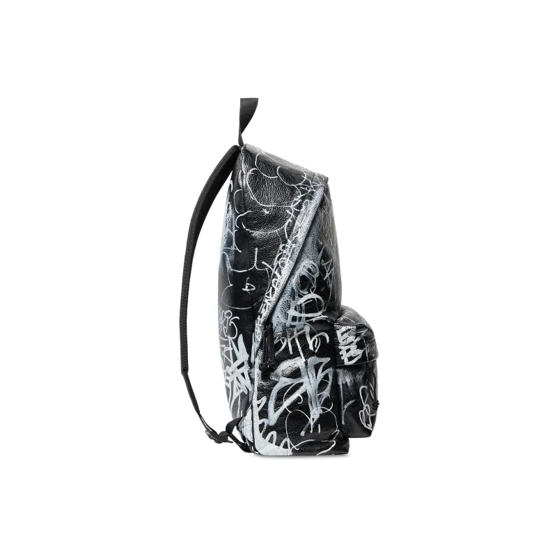 Balenciaga Explorer Sheepskin Backpack Regular Men's Multicolor-2
