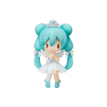 SEGA Hatsune Miku Sega MP 15 Anniversary Miku Noodle Stopper Bean Eyed Version Bonus Gifts 7cm