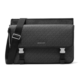 MICHAEL KORS MK Cooper Artificial Leather Shoulder Bag Crossbody Bag Men's Black