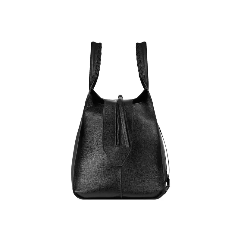 Balenciaga Neo Classic Grain Calfskin Handbag Large Size Women's Black-2