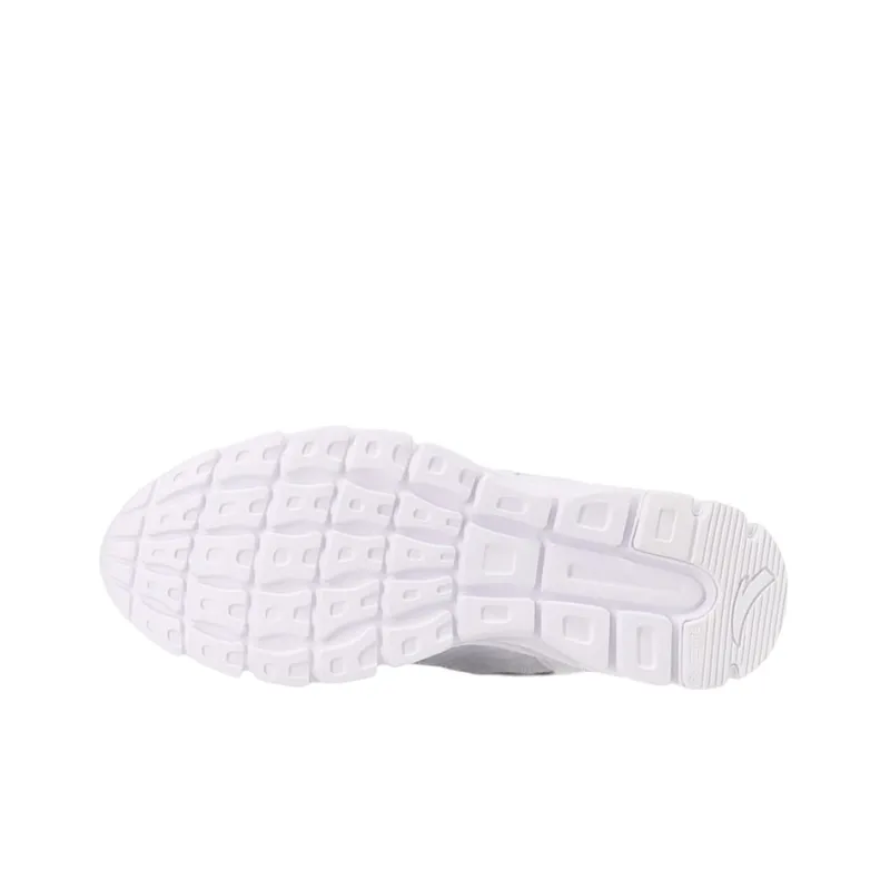 Anta Anti-Slip And Wear-Resistant Breathable Low-Top Running Shoes Women's White-5