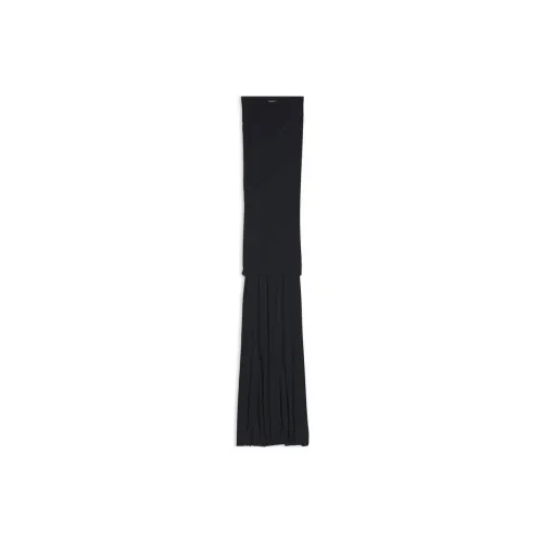 Balenciaga Long-Sleeved Dresses Women's Black