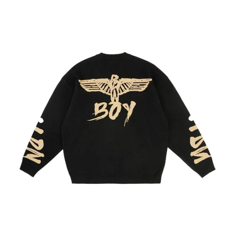 Boy London FW22 Knitwear Unisex Black-1