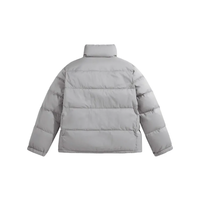 PEACEBIRD MEN Down Jacket Unisex Gray-1