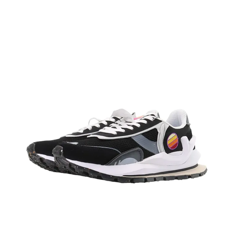 LINING Fangyuan Eternal Running Shoes Men Low Top Black/Coin Gray/Thunderstorm Gray-2