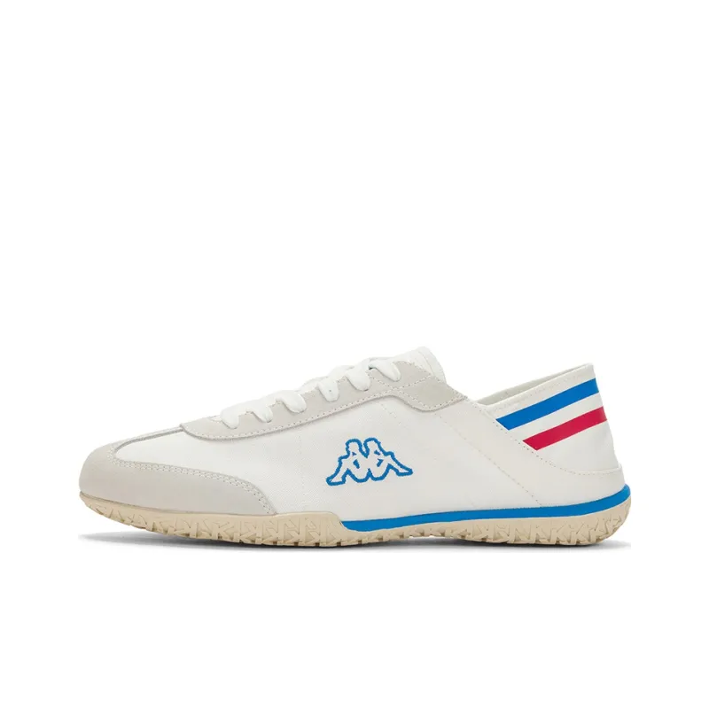Kappa Wear resistant And Lightweight Low Top Training Running Shoes Unisex White Gray Blue Red-0
