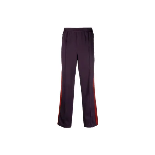 Needles Knitted Sweatpants Men Purple