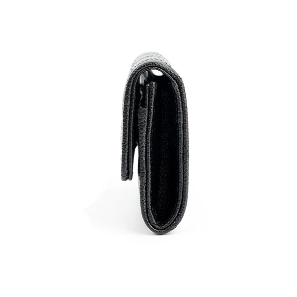 CHANEL 22K Autumn And Winter Cow Leather Card Holder, Wallet, Wallet, Wallet Women's Black-2