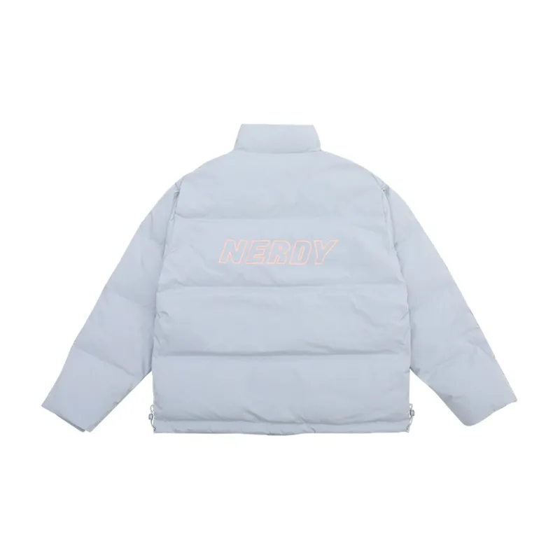 Nerdy Down Jackets Unisex Sky Blue-1