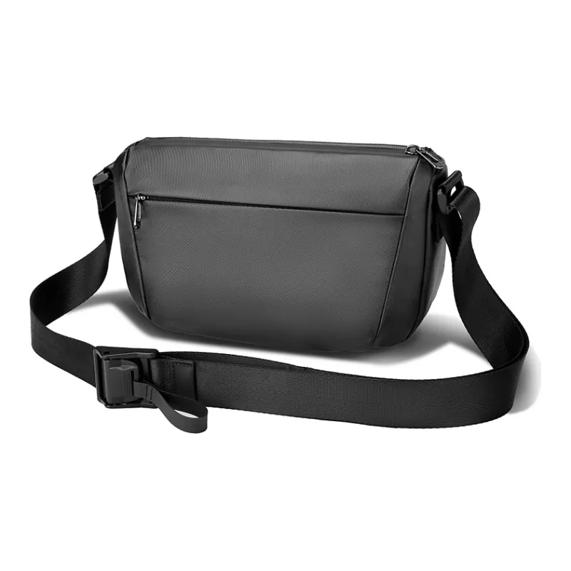 BANGE Cell Phone Pouch Shoulder Bag Crossbody Bag Men's Black/Gray-3