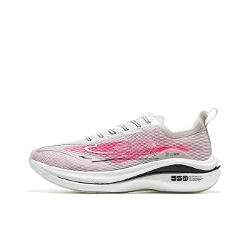 Erke Dust Pro Qi Running Shoes Men's White Pink