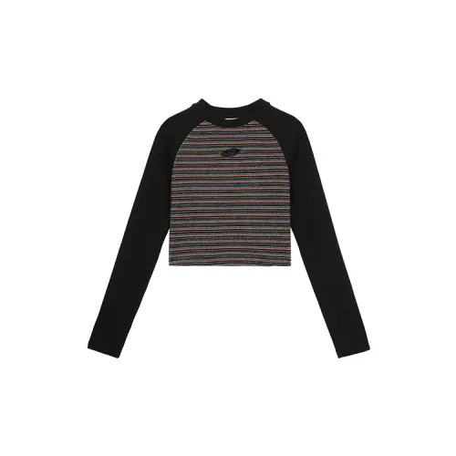 RUNTOTHEFUTURE Crop Tops Women's Stripes