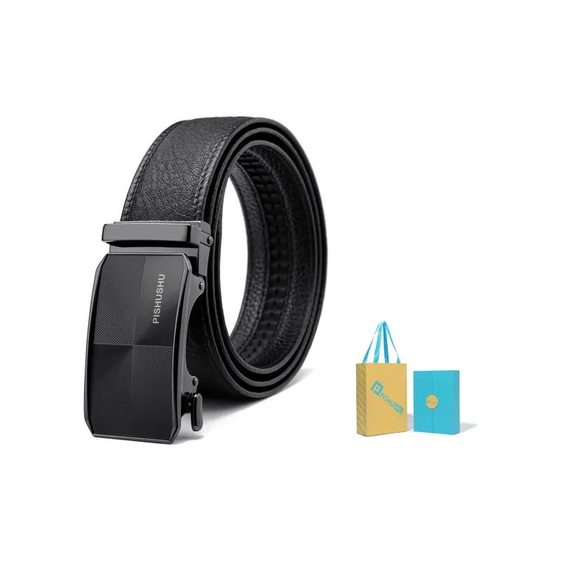 PISHUSHU Leather Belts Men-16