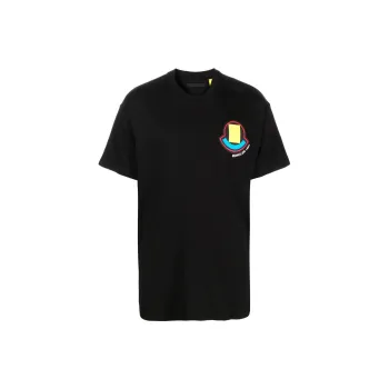 Moncler FW22 T Shirts Men Black