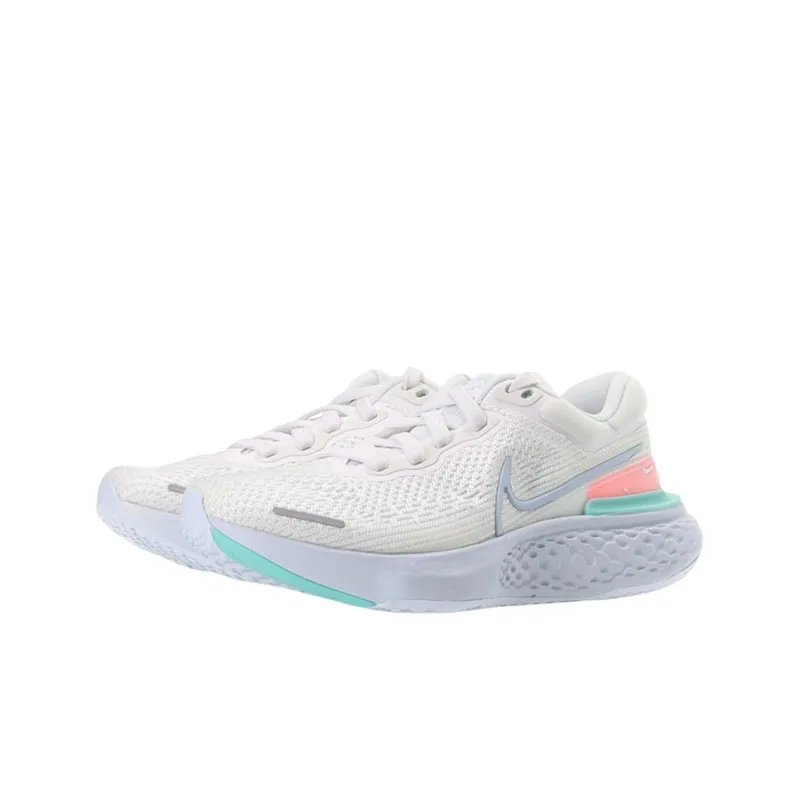 Nike ZoomX Invincible Run Flyknit 'White Dynamic Turquoise' Women's-2