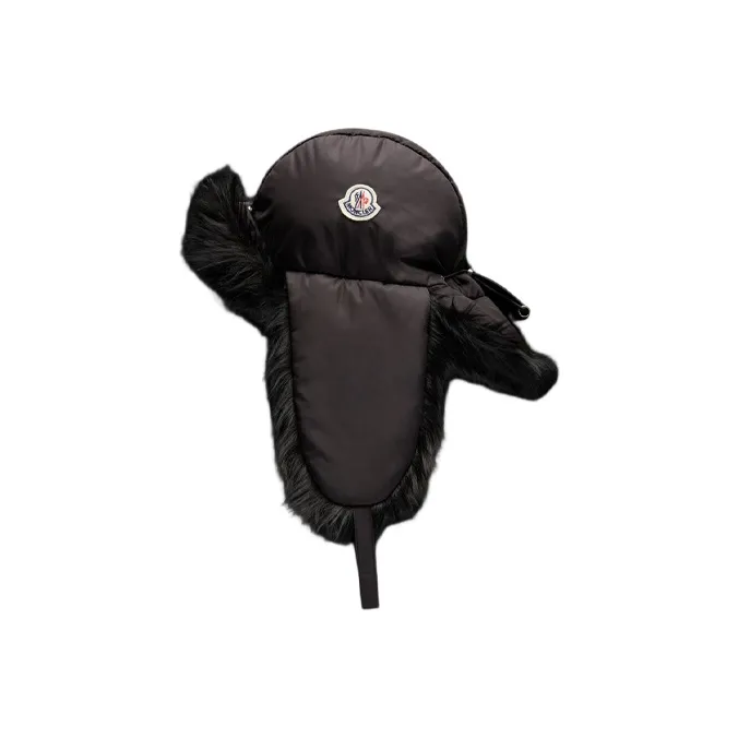 Moncler Trapper Hats Women's Black-1