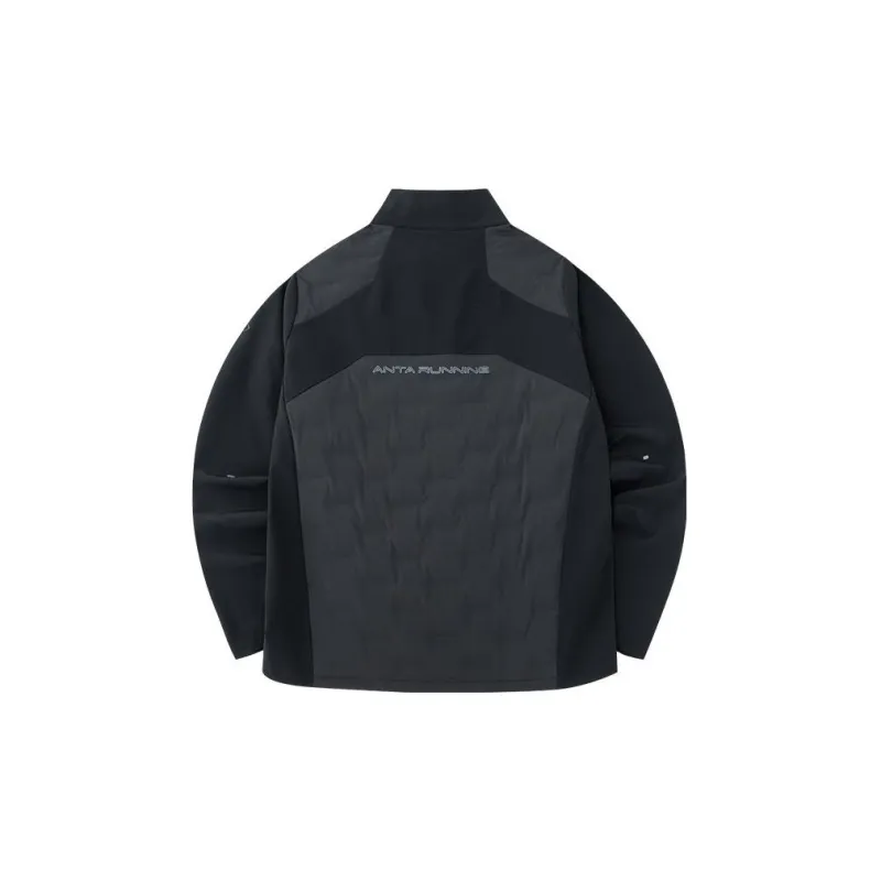 ANTA Running Collection Down Jackets Men Black-1