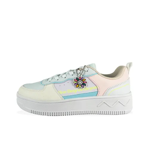 361° Low Top Skateboard Shoes Women's Feather White
