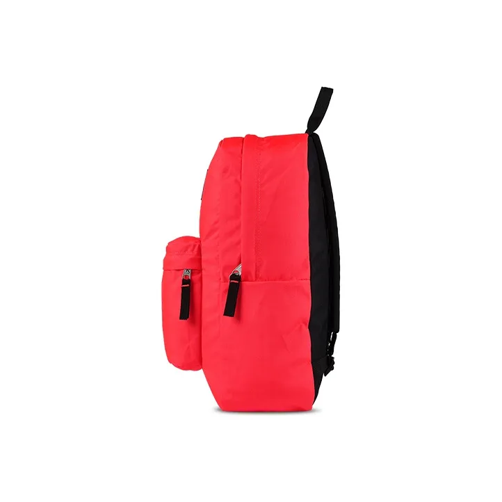 JanSport Polyester Backpack Medium Size Unisex Fluorescent Red-2
