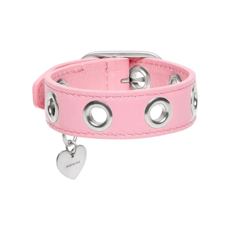 Balenciaga Sheepskin Wristbands Women's Pink-3