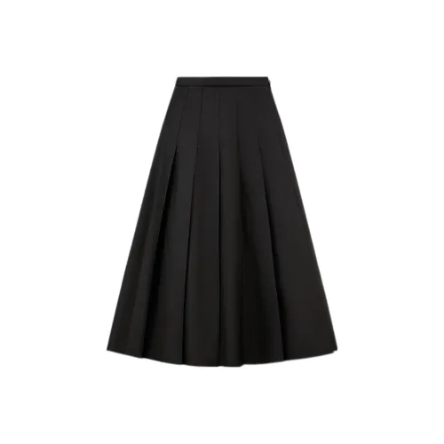 Moncler Casual Long Skirts Women's Black