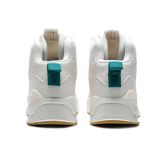 Anta Life Collection Wear-resistant And Lightweight Low-Top Skateboard Shoes Men's White Green-4