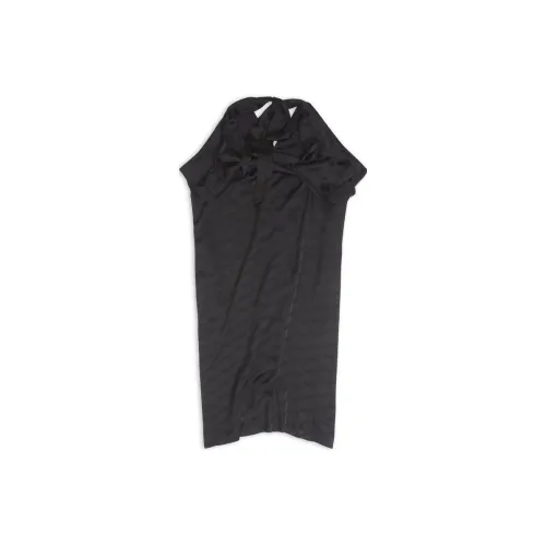 Balenciaga Sleeveless Dresses Women's Black