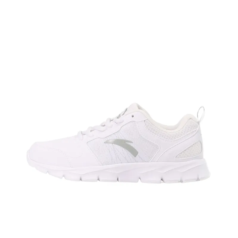 Anta Anti-Slip And Wear-Resistant Breathable Low-Top Running Shoes Women's White-0