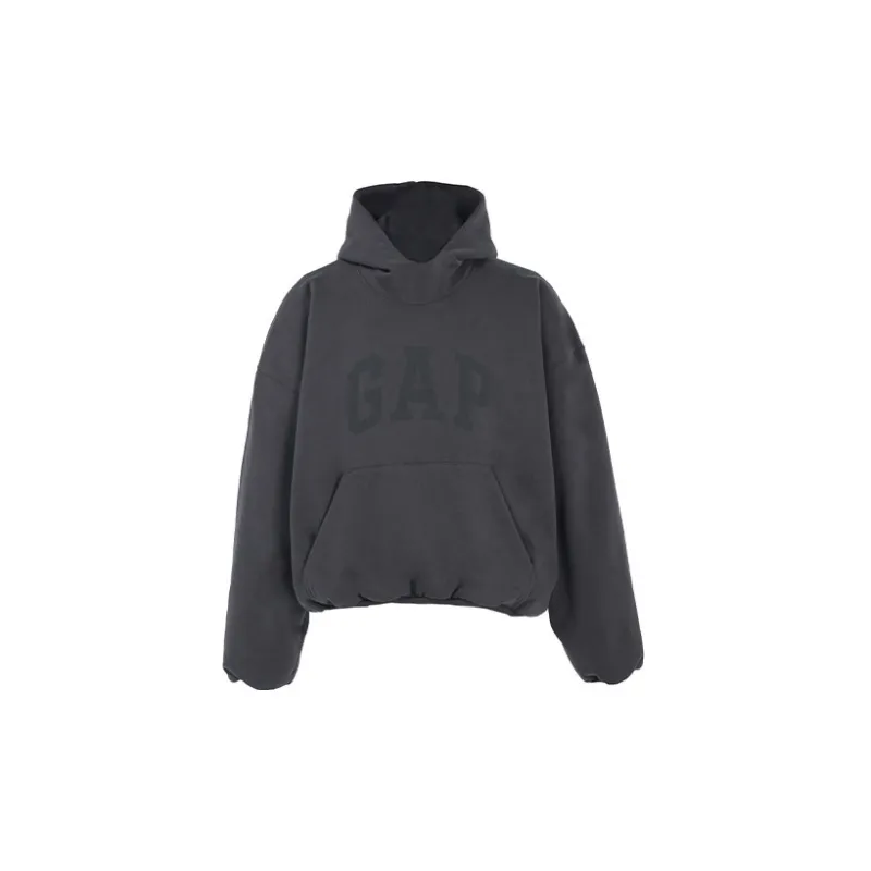YEEZY X GAP X Balenciaga Dove Hoodie Dark Grey - POIZON