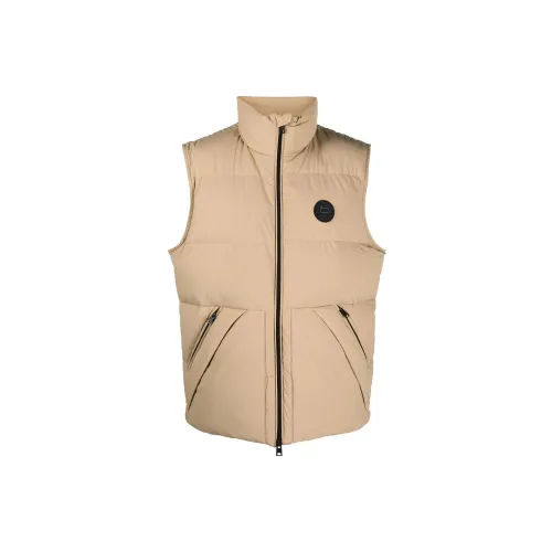 WOOLRICH Vests Men Coffee