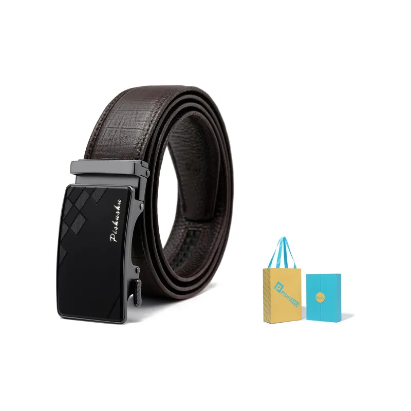 PISHUSHU Leather Belts Men-34